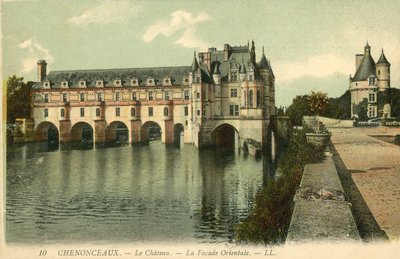 Chenonceaux, Chateau, Itäinen julkisivu tekijältä French Photographer