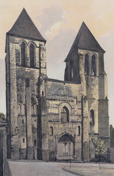 Chinon, Saint-Mexmen kirkko, Facade O (koulu) tekijältä French Photographer