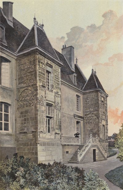 Cluny, vanha linna (kaupungintalo) tekijältä French Photographer