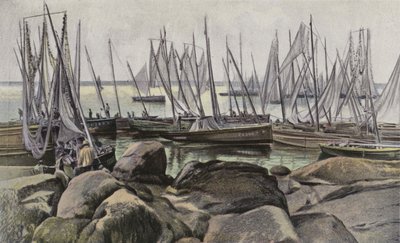 Concarneau, Sardiini kalastusalukset tekijältä French Photographer