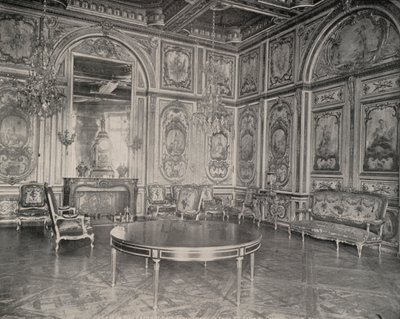 Neuvonantajahuone, Fontainebleaun palatsi (m/w kuva) tekijältä French Photographer