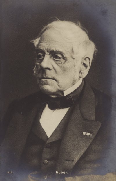 Daniel Auber, ranskalainen säveltäjä (1782-1871) tekijältä French Photographer