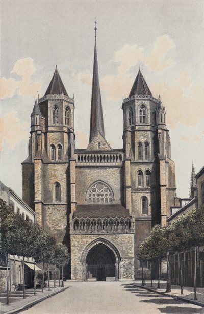 Dijon, Cathedrale Saint-Benign, Julkisivu O tekijältä French Photographer