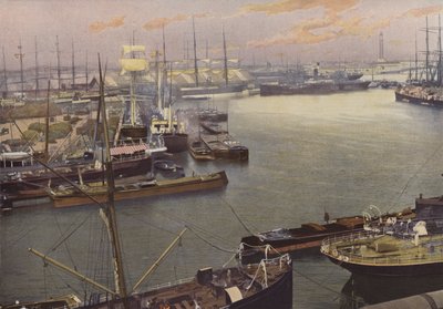 Dunkerque, Näkymä satamaan tekijältä French Photographer