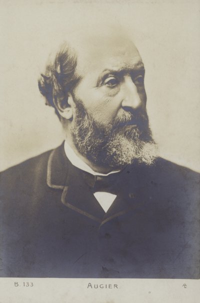 Emile Augier (1820-1889), ranskalainen näytelmäkirjailija tekijältä French Photographer