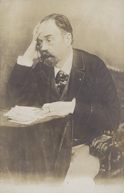Emile Zola (1840-1902), ranskalainen kirjailija, toimittaja ja näytelmäkirjailija. tekijältä French Photographer