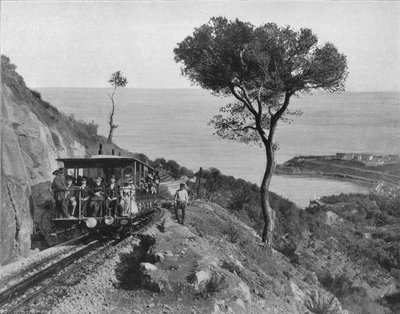 Monacon ympäristö - Turbie Rack Railway (m/v kuva) tekijältä French Photographer