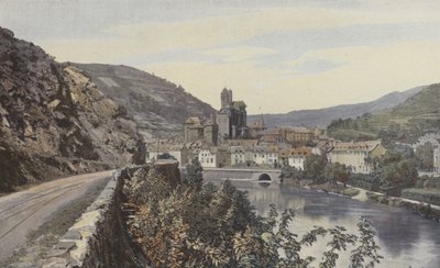 Estaing, Yleinen näkymä, otettu tontin ylävirtaan tekijältä French Photographer