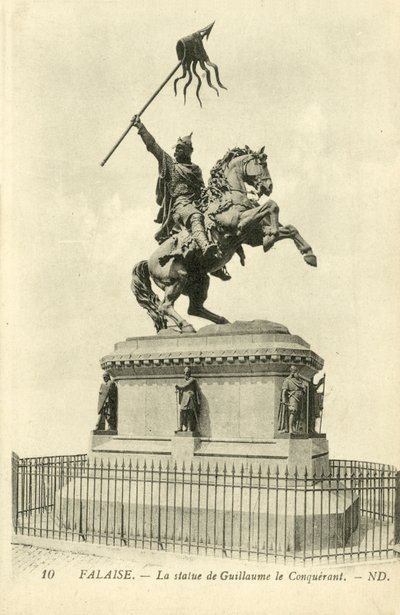 Falaise, William Valloittajan patsas, ND tekijältä French Photographer