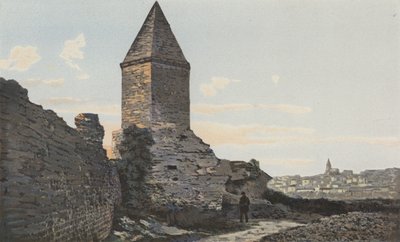Frejus, roomalaiset vallit (Lyhty, nimeltään Augustus) ja yleisnäkymä tekijältä French Photographer