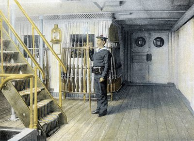Ranskan laivasto, 1800-luvun loppu: Admiralin ryhmittymä - Bibl. des Arts Deco. tekijältä French Photographer