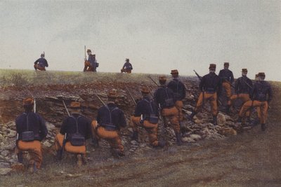 Ranskan jalkaväki liikkeissä (värikuva) tekijältä French Photographer