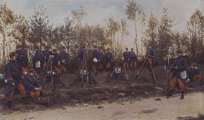 Ranskan jalkaväki liikkeissä (värikuva) tekijältä French Photographer