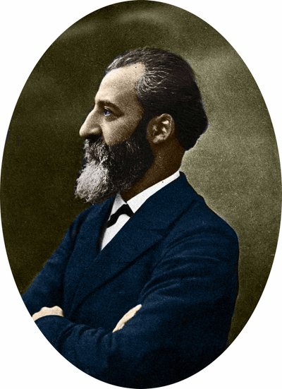 HENRI MOISSAN ranskalainen kemisti ja farmaseutti 1852 - 1907. tekijältä French Photographer