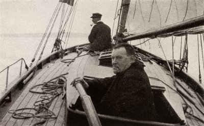 Hilaire Belloc veneessään tekijältä French Photographer