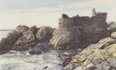 Ile DYeu, vanha linna, kaakkoisnäkymä tekijältä French Photographer