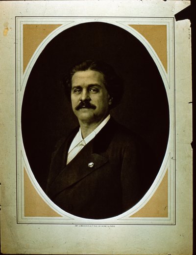 imp. Lemercier & Co. miehen muotokuva (seepiakuva) tekijältä French Photographer