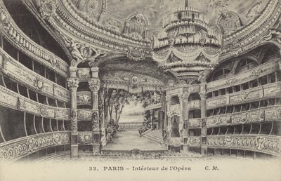 Pariisin oopperan sisätilat tekijältä French Photographer