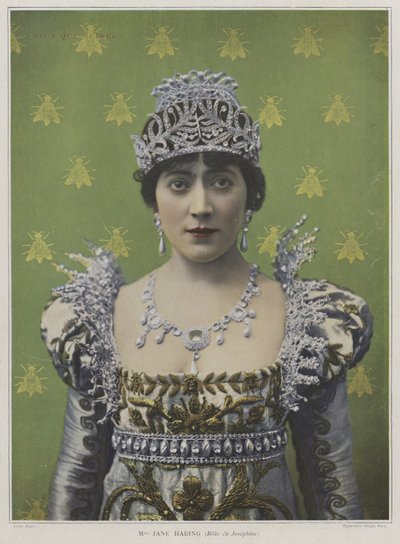 Jane Hading Josephinen roolissa Plus que Reinessä (värillinen kuva) tekijältä French Photographer