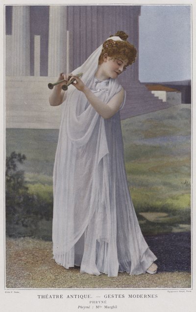 Jane Margyl nimiroolissa elokuvassa Phryne (värillinen kuva) tekijältä French Photographer
