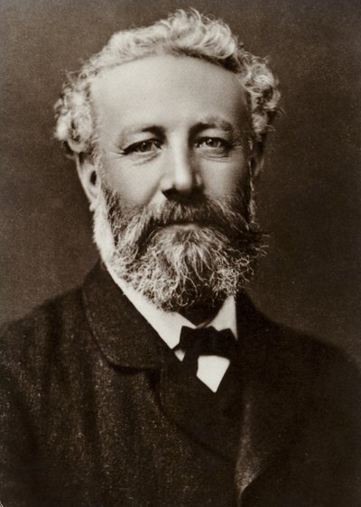 Jules Verne (1828-1905), ranskalainen kirjailija tekijältä French Photographer