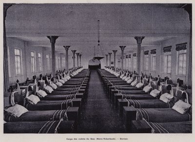 Venäjän armeija: Don Cadet Corps, Novo-Cherkask, Dormitory (m/w kuva) tekijältä French Photographer