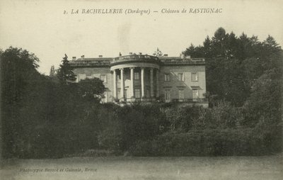 La Bachellerie, Dordogne, Chateau De Rastignac (m/w kuva) tekijältä French Photographer