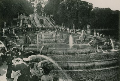 La Cascade le Jour des Grandes Eaux, Vesiputous, vesitöiden päivä (valokaiverrus) tekijältä French Photographer