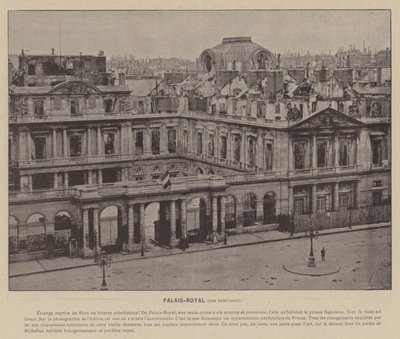 Pariisin kommuuni, Palais-Royal, ulkonäkymä (m/v kuva) tekijältä French Photographer
