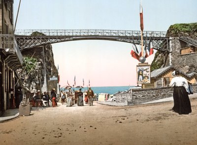 Tranchee des Anglais Granvillessä, 1890-1900 tekijältä French Photographer