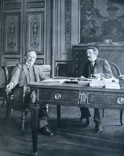 Lloyd George ja Aristide Briand, 1916 tekijältä French Photographer