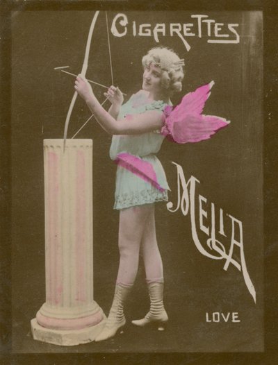 Rakkaus, tyttö pukeutunut Amoriksi (kuva) tekijältä French Photographer