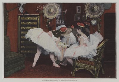 Mademoiselle Viollat ​​ja Mademoiselle Blanc, toiset aiheet (värikuva) tekijältä French Photographer