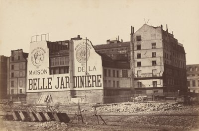 Maison de la Belle Jardinière, 1866 tai 1867 (kuva) tekijältä French Photographer