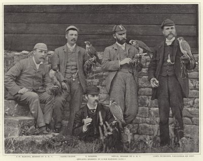 Old Hawking Clubin jäseniä tekijältä French Photographer