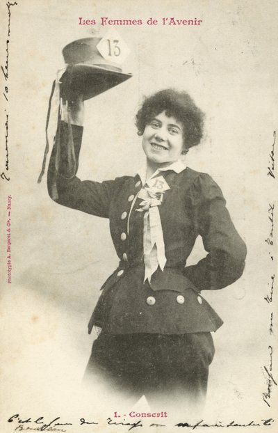 Sotilasvarusmies, tulevaisuuden nainen tekijältä French Photographer