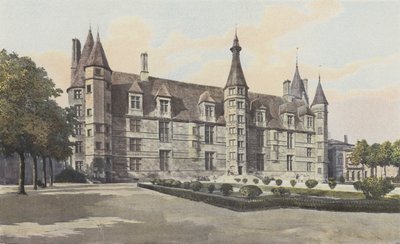Nevers, entinen Ducal Chateau, Facade S tekijältä French Photographer