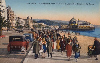 Nice, Uusi Promenade Des Anglais, La Jeteen palatsi tekijältä French Photographer