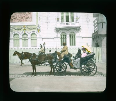 Pariisin näyttely: Koristetaiteen palatsi, Pariisi, Ranska, 1900 (lyhtyliuku) tekijältä French Photographer