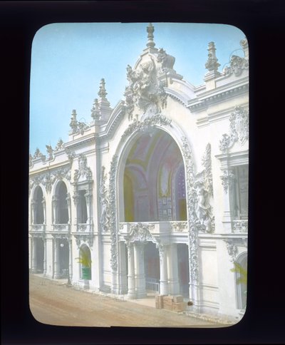 Pariisin näyttely: Koristetaiteen palatsi, Pariisi, Ranska, 1900 (lyhtyliuku) tekijältä French Photographer