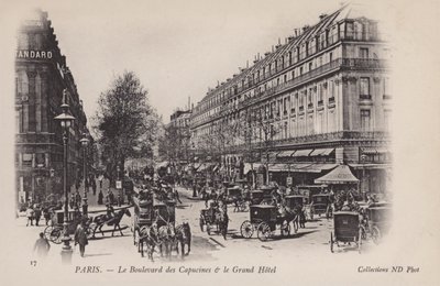 Pariisi, Boulevard Des Capucines, Grand Hotel tekijältä French Photographer
