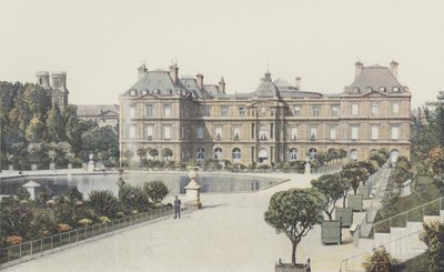 Pariisi, Luxemburgin palatsi, julkisivu puutarhaan päin tekijältä French Photographer