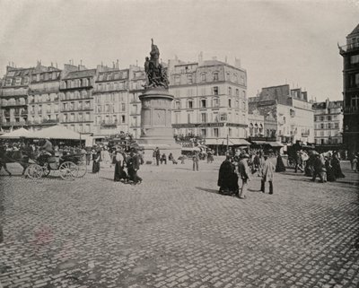 Pariisi: Place de Clichy (m/w kuva) tekijältä French Photographer