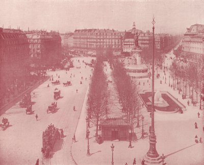 Pariisi: Place de la Republique (m/w kuva) tekijältä French Photographer