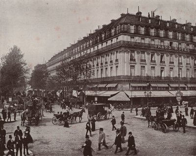 Pariisi: Grand Hotel ja Cafe de la Paix (m/v kuva) tekijältä French Photographer