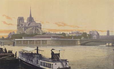 Pariisi, Näkymä Ile de la Citen E-pisteestä tekijältä French Photographer