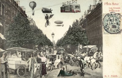 Tulevaisuuden Pariisi (värikuva) tekijältä French Photographer