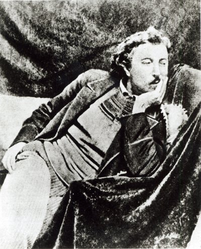 Paul Gauguin (1848-1903) (s/w valokuva) tekijältä French Photographer