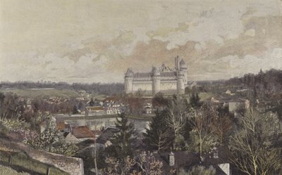 Pierrefonds, Yleinen näkymä kalliolta tekijältä French Photographer