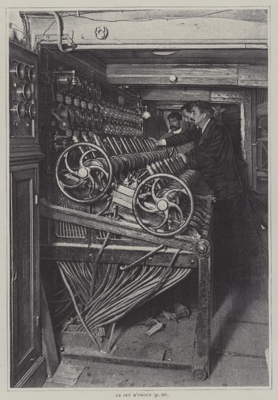Urkujen soitto Pariisin oopperassa (m/v kuva) tekijältä French Photographer